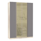 Guarda-roupa Solteiro Luciane 4 Portas 3 Gavetas Prime Plus A