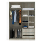 Guarda-roupa Solteiro Luciane 4 Portas 3 Gavetas Prime Plus A
