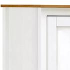 Guarda Roupa Solteiro Madeira Maciça 2 Peças 9104x9107 Topazi