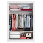 Guarda-Roupa Solteiro Madesa Dallas 2 Portas de Correr de Esp