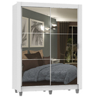 Guarda-roupa Solteiro Madesa Dallas 2 Portas De Correr De Esp