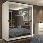 Guarda-roupa Solteiro Madesa Dallas 2 Portas De Correr De Esp