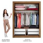 Guarda-roupa Solteiro Madesa Dallas Plus 2 Portas De Correr 4