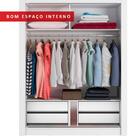 Guarda-roupa Solteiro Madesa Dallas Plus 2 Portas De Correr 4