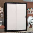 Guarda-roupa Solteiro Madesa Denver 2 Portas De Correr