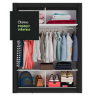 Guarda-roupa Solteiro Madesa Denver 2 Portas De Correr Com Es