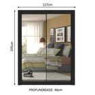 Guarda-roupa Solteiro Madesa Denver 2 Portas De Correr De Esp