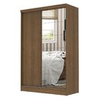 Guarda-Roupa Solteiro Madesa Luke 2 Portas de Correr com Espe