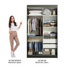 Guarda-roupa Solteiro Madesa Tokio 2 Portas De Correr 2 Gavet