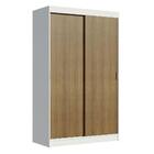 Guarda-roupa Solteiro Madesa Tokio 2 Portas De Correr 2 Gavet