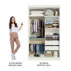 Guarda-roupa Solteiro Madesa Tokio 2 Portas De Correr Com Esp