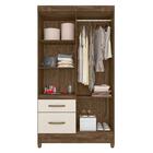 Guarda Roupa Solteiro Madri 4 Portas E 2 Gavetas - Moval