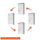 Guarda-roupa Solteiro Madri Flex 4 Pt 2 Gv Branco