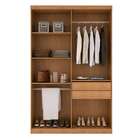 Guarda-roupa Solteiro Malibu 4 Pt 2 Gv Imbuia