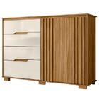 Guarda Roupa Solteiro Malta E Cômoda Texas Freijó Off White –