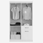 Guarda-roupa Solteiro Marbella 4 Portas 2 Gavetas 5804 Amarul