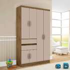 Guarda-roupa Solteiro Marchesi 6 Pt 2 Gv Demolição E Baunilha