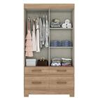 Guarda Roupa Solteiro Marel 2 Portas De Correr Flex Com Espel