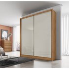 Guarda Roupa Solteiro Mdf 2 Portas 3 Gavetas Ávila  Cumaru Fe