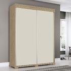 Guarda Roupa Solteiro Mdf 2 Portas De Correr Mustang Teca Off