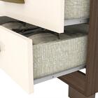 Guarda Roupa Solteiro Miami 3 Portas E 2 Gavetas Com Espelho