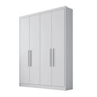 Guarda Roupa Solteiro Moderni 100 Mdf 4 Portas 3 Gavetas Novo