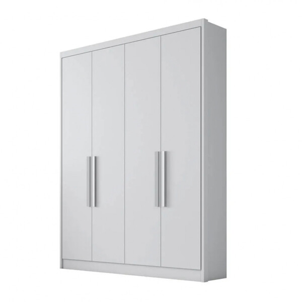 Guarda Roupa Solteiro Moderni 100 Mdf 4 Portas 3 Gavetas Novo