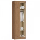 Guarda-roupa Solteiro Modulado Infinity 1 Porta 2 Prateleiras