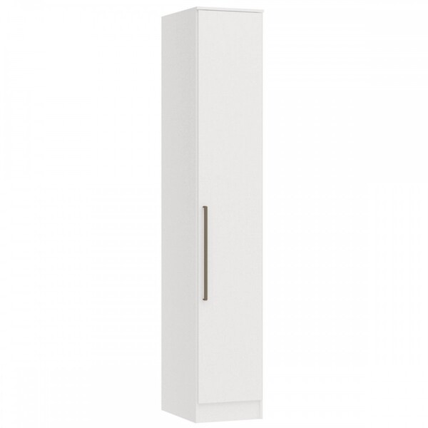 Guarda-roupa Solteiro Modulado Requinte 1 Porta 4 Prateleiras