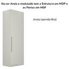 Guarda-roupa Solteiro Modulado Seletto 1 Porta Areia - Henn