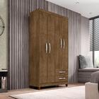 Guarda Roupa Solteiro Mogi 4 Portas Malbec - Incorplac