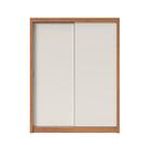 Guarda-roupa Solteiro Montclair Flex 2 Pt 4 Gv Off White E Ca