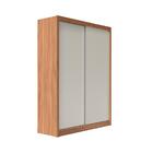 Guarda-roupa Solteiro Montclair Flex 2 Pt 4 Gv Off White E Ca