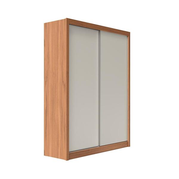 Guarda-roupa Solteiro Montclair Flex 2 Pt 4 Gv Off White E Ca