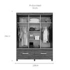 Guarda-roupa Solteiro New Suécia Flex 3 Pt 2 Gv Branco E Rosa