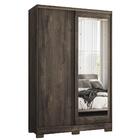 Guarda Roupa Solteiro Oásis 2 Portas Deslizante Com Espelho E