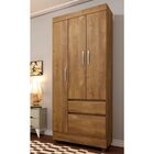 Guarda Roupa Solteiro Oregon 3 Portas 2 Gavetas Tcil Moveis I