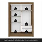 Guarda Roupa Solteiro Paloma 2 Portas Boreal/off Premium - Ma