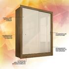 Guarda Roupa Solteiro Paloma 2 Portas Boreal/off Premium - Ma