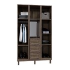 Guarda-roupa Solteiro Pará 7 Portas 3 Gavetas 4 Prateleiras C