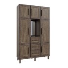 Guarda-roupa Solteiro Pará 7 Portas 3 Gavetas 4 Prateleiras C