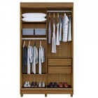 Guarda-roupa Solteiro Paris 2 Portas De Correr 2 Gavetas Rove