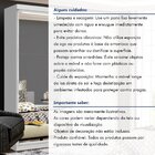 Guarda Roupa Solteiro Premium Bella 138cm Com Espelho 2 Porta