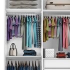 Guarda Roupa Solteiro Premium Bella 138cm Com Espelho 2 Porta