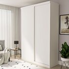 Guarda Roupa Solteiro Premium Salvador 138cm 2 Portas 2 Gavet