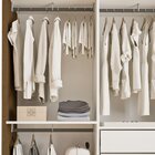 Guarda Roupa Solteiro Premium Salvador 138cm 2 Portas 2 Gavet