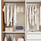 Guarda Roupa Solteiro Premium Salvador Top 138cm Com Espelho