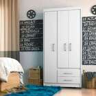 Guarda-roupa Solteiro Primacy 3 Pt 2 Gv Branco