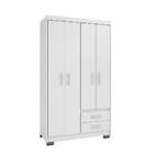 Guarda-roupa Solteiro Primacy 4 Pt 2 Gv Branco