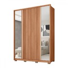 Guarda-roupa Solteiro Proximus 4 Portas 3 Gavetas Com Espelho